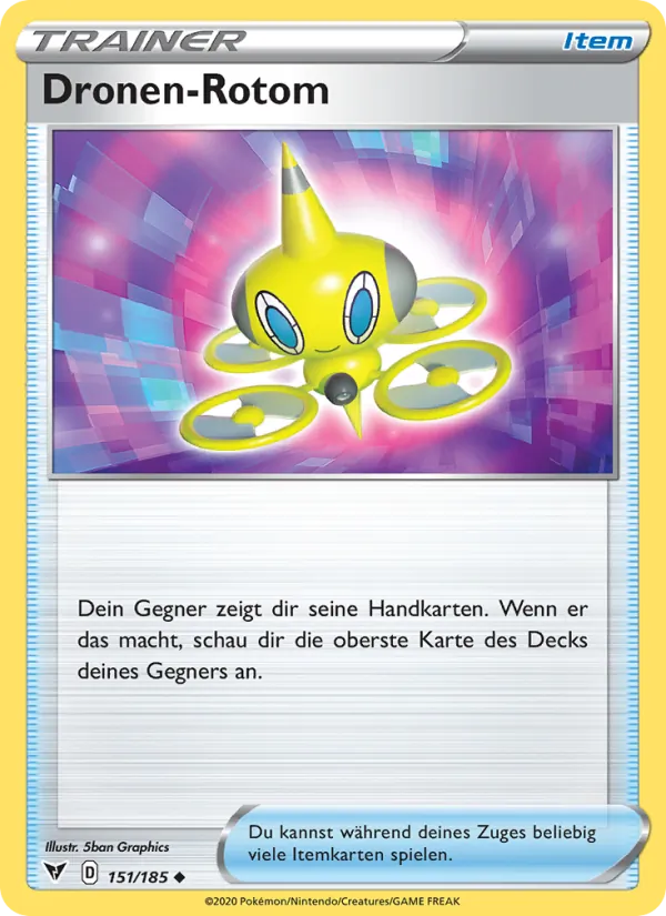 Dronen-Rotom, Farbenschock 151