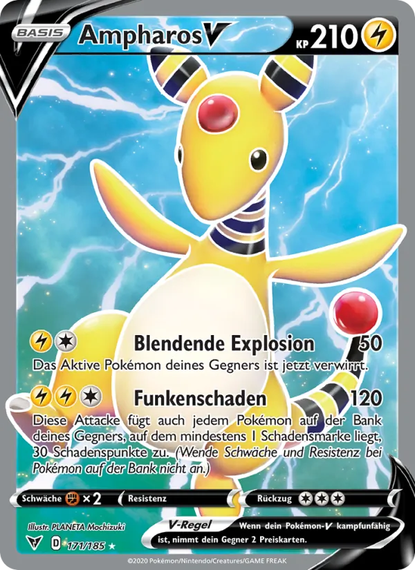 Ampharos V, Farbenschock 171
