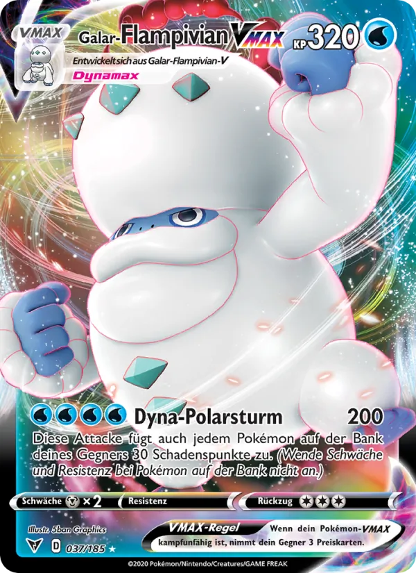 Galar-Flampivian VMAX, Farbenschock 37