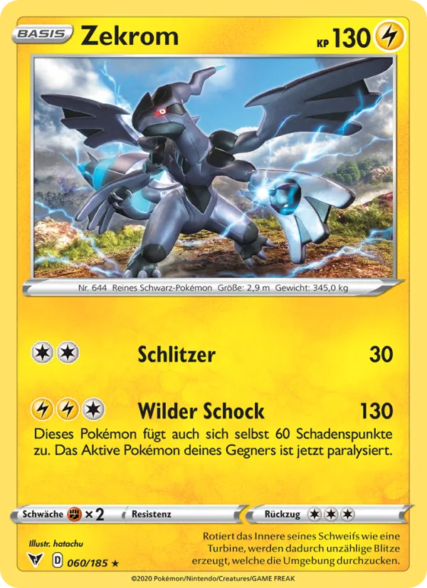 Zekrom, Farbenschock 60
