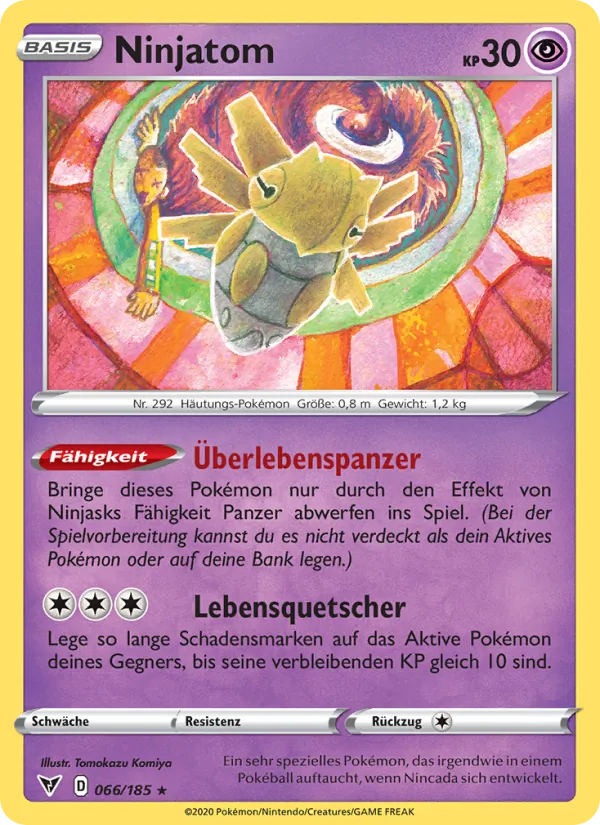 Ninjatom, Farbenschock 66