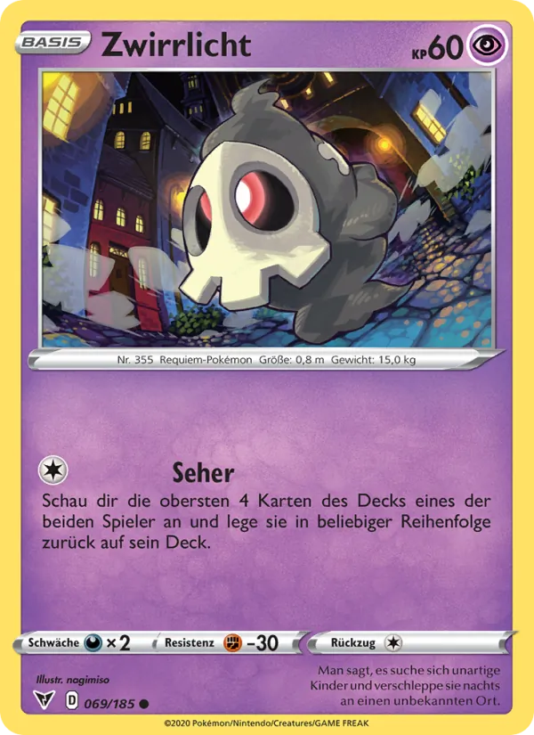 Zwirrlicht, Farbenschock 69
