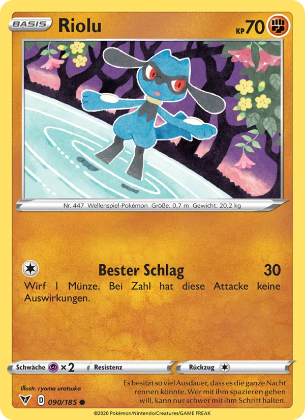 Riolu, Farbenschock 90