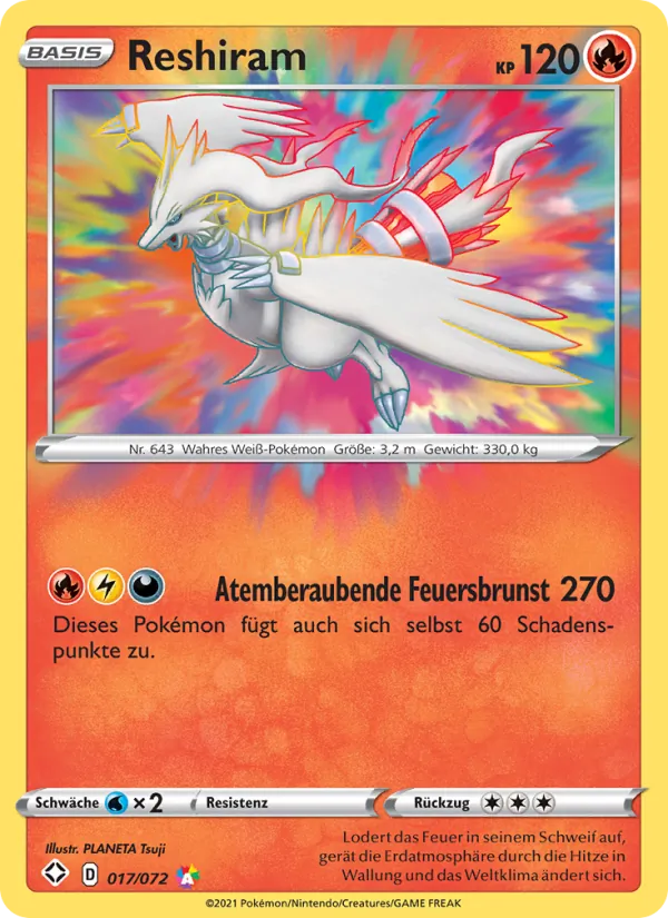 Reshiram, Glänzendes Schicksal 17