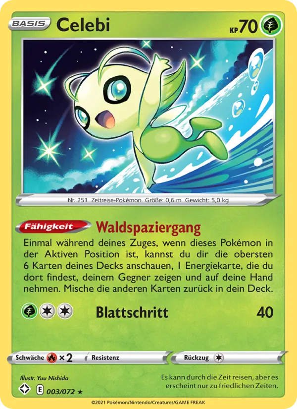 Celebi, Glänzendes Schicksal 3