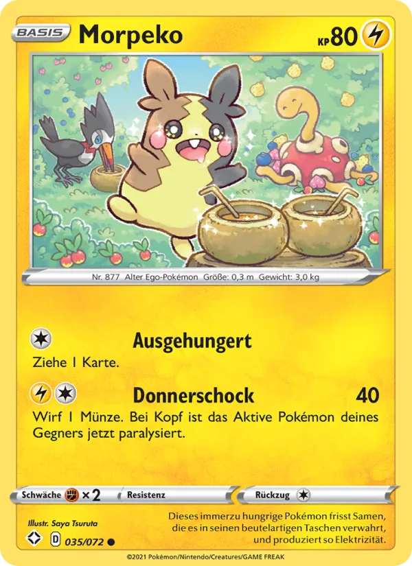 Morpeko, Glänzendes Schicksal 35
