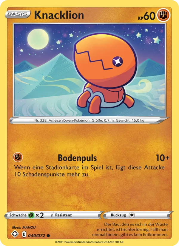 Knacklion, Glänzendes Schicksal 40