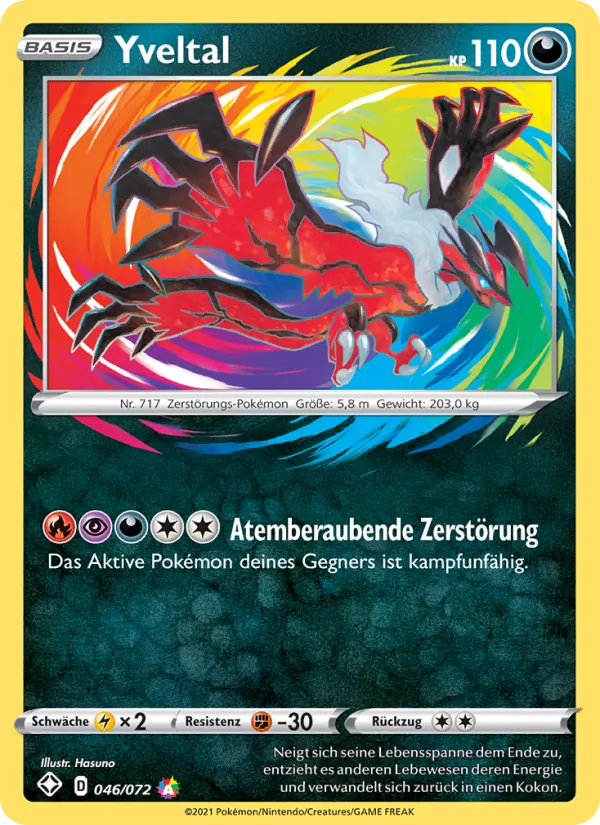 Yveltal, Glänzendes Schicksal 46