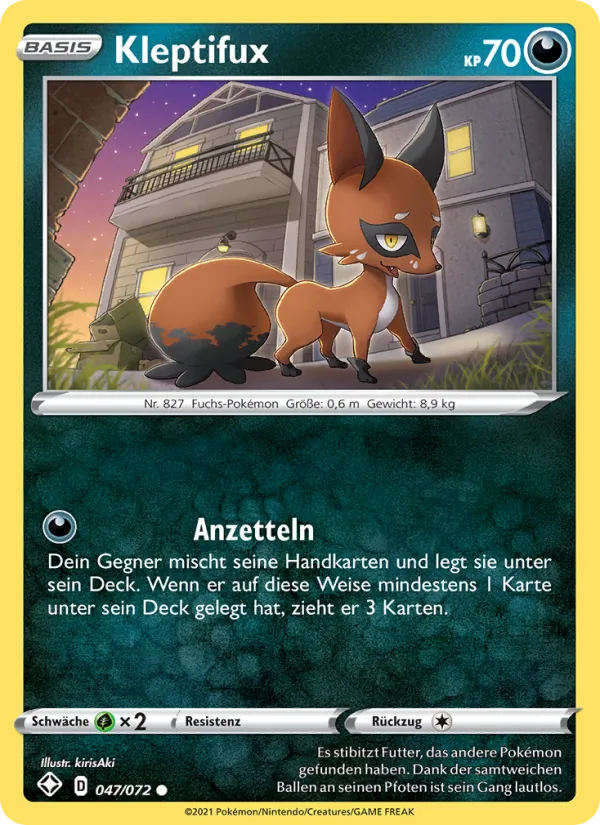 Kleptifux, Glänzendes Schicksal 47