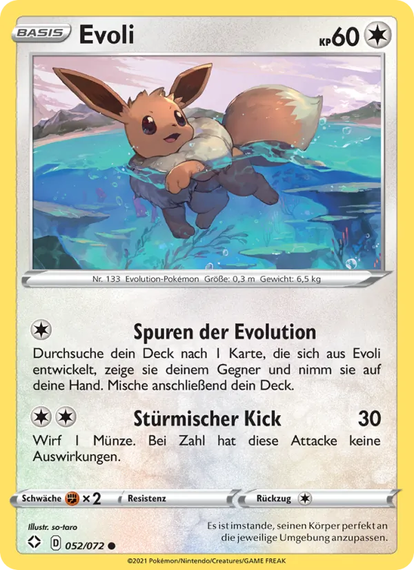 Evoli, Glänzendes Schicksal 52