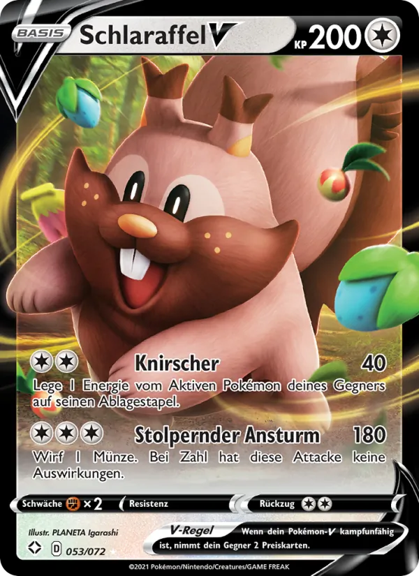 Schlaraffel V, Glänzendes Schicksal 53