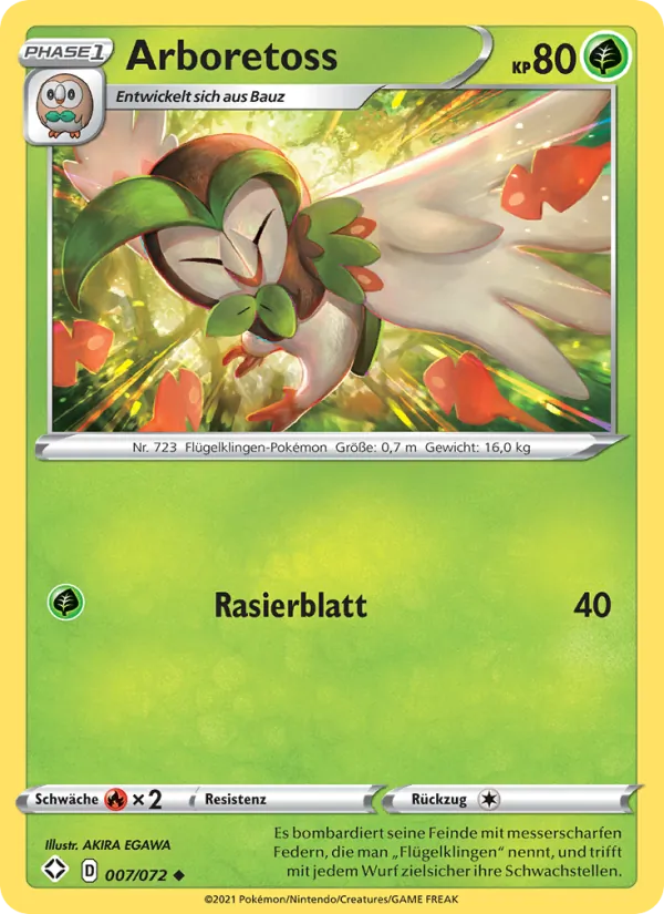 Arboretoss, Glänzendes Schicksal 7