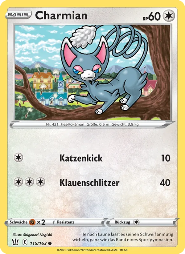 Charmian, Kampfstile 115