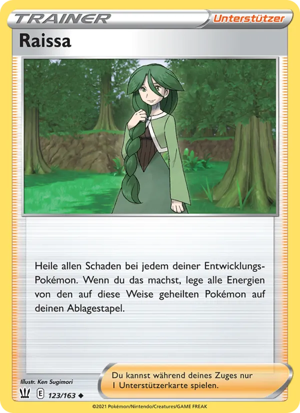 Raissa, Kampfstile 123