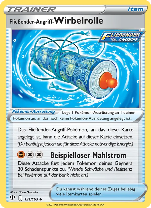 Fließender-Angriff-Wirbelrolle, Kampfstile 131