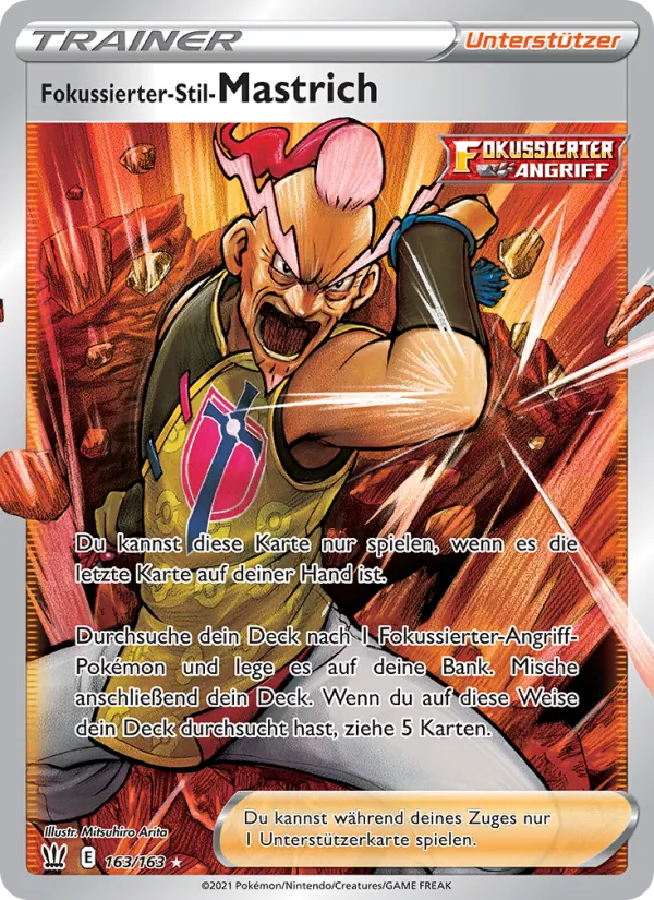 Fokussierter-Stil-Mastrich, Kampfstile 163