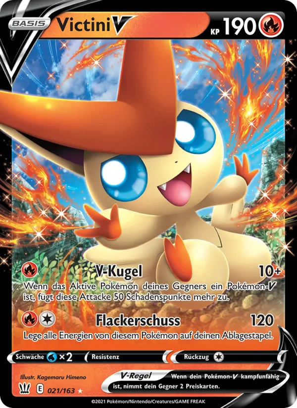 Victini V, Kampfstile 21