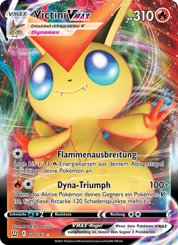 Victini VMAX, Kampfstile 22