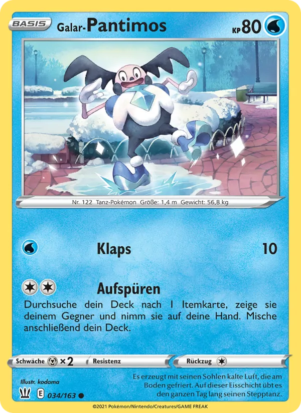 Galar-Pantimos, Kampfstile 34