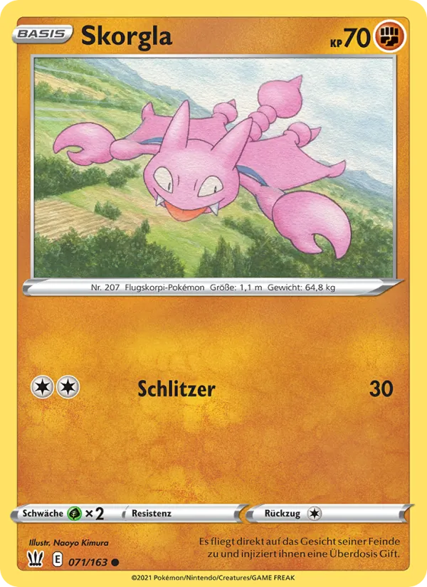 Skorgla, Kampfstile 71
