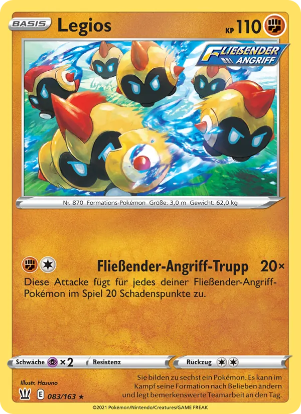 Legios, Kampfstile 83