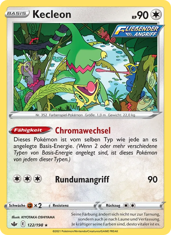 Kecleon, Schaurige Herrschaft 122