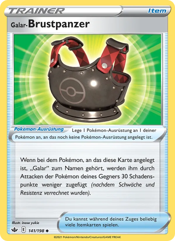 Galar-Brustpanzer, Schaurige Herrschaft 141