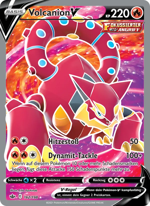 Volcanion V, Schaurige Herrschaft 162