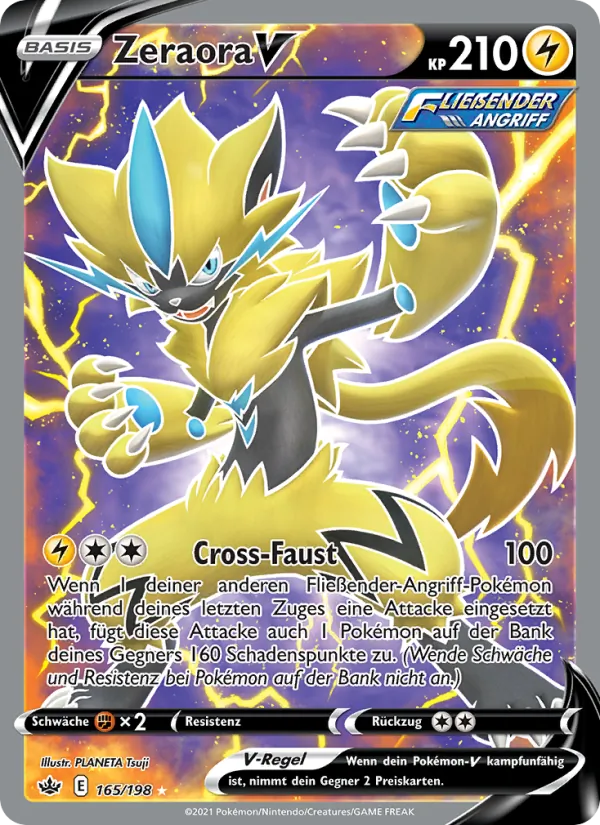 Zeraora V, Schaurige Herrschaft 165