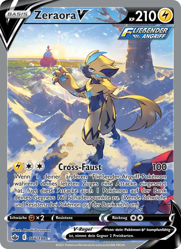 Zeraora V, Schaurige Herrschaft 166