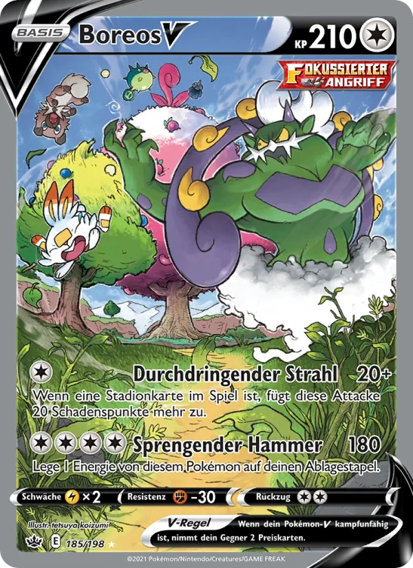 Boreos V, Schaurige Herrschaft 185