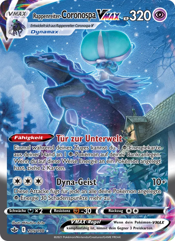 Rappenreiter-Coronospa VMAX, Schaurige Herrschaft 205
