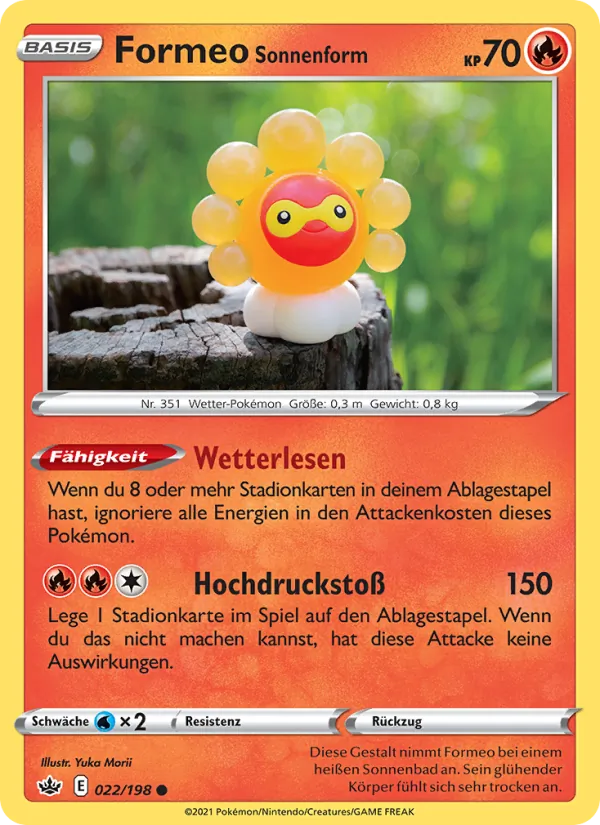 Formeo Sonnenform, Schaurige Herrschaft 22