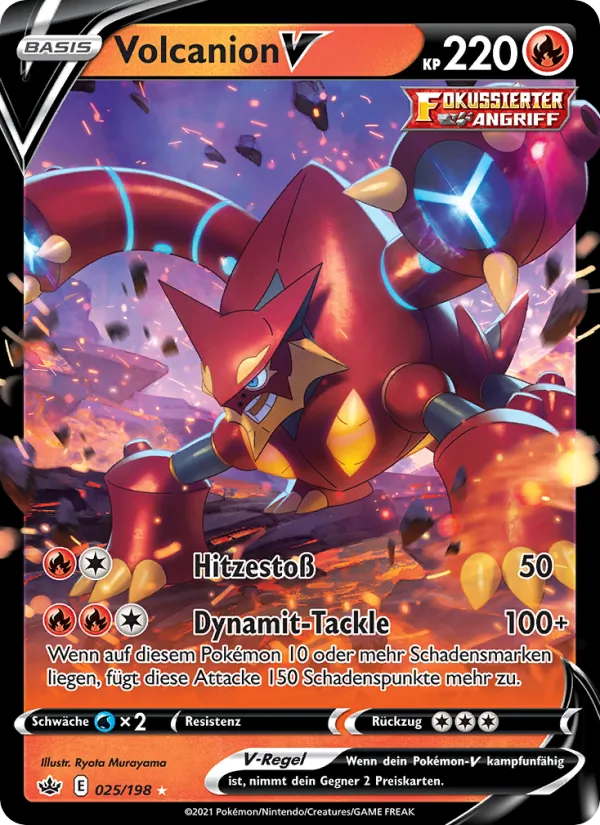 Volcanion V, Schaurige Herrschaft 25
