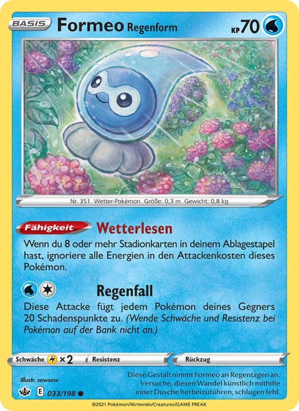 Formeo Regenform, Schaurige Herrschaft 33