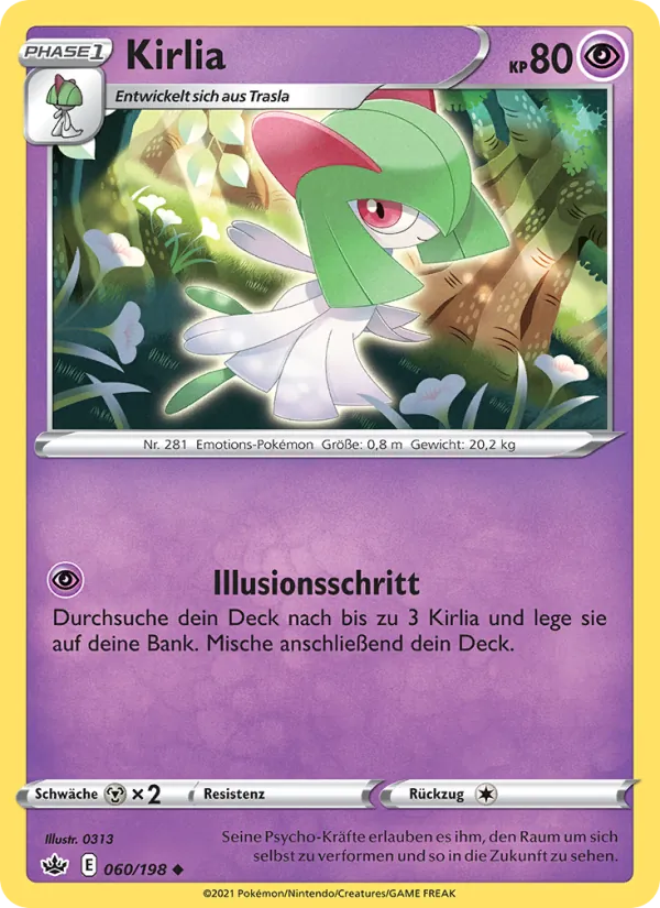 Kirlia, Schaurige Herrschaft 60