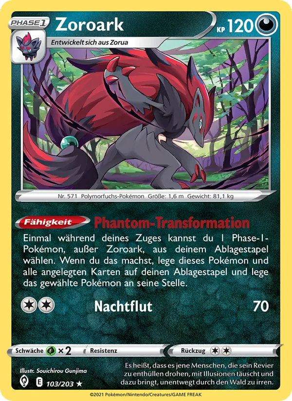 Zoroark, Drachenwandel 103