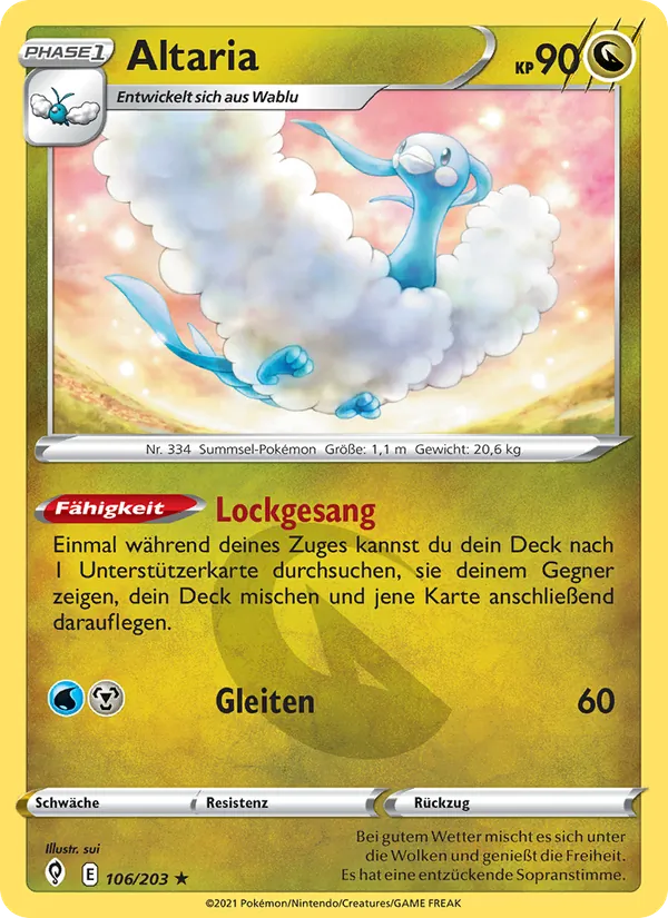 Altaria, Drachenwandel 106