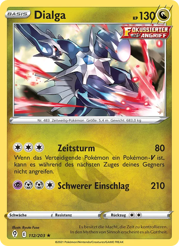 Dialga, Drachenwandel 112