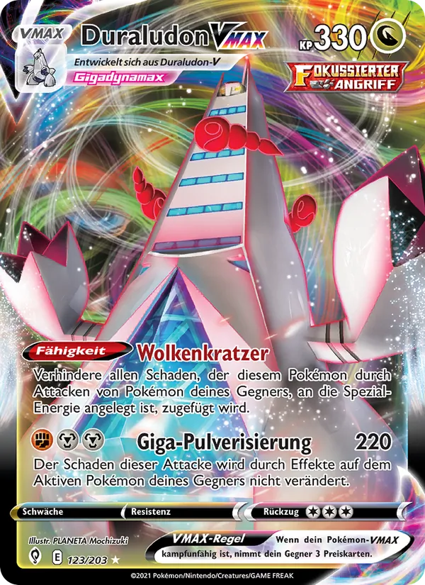 Duraludon VMAX, Drachenwandel 123