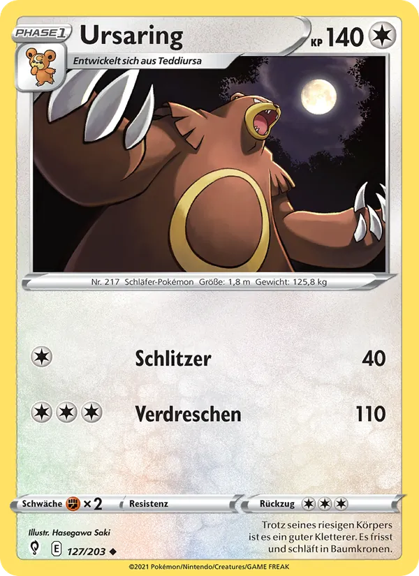 Ursaring, Drachenwandel 127