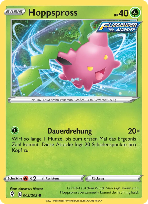Hoppspross, Drachenwandel 2