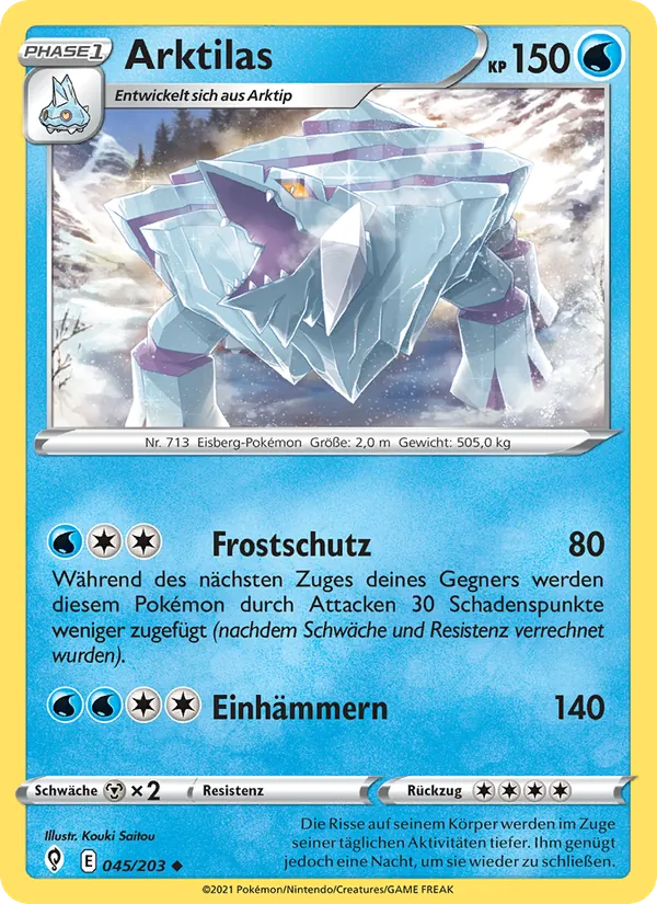 Arktilas, Drachenwandel 45