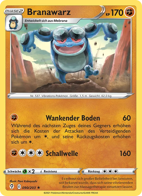 Branawarz, Drachenwandel 90