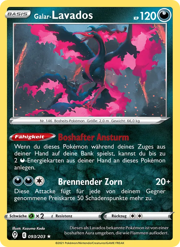 Galar-Lavados, Drachenwandel 93