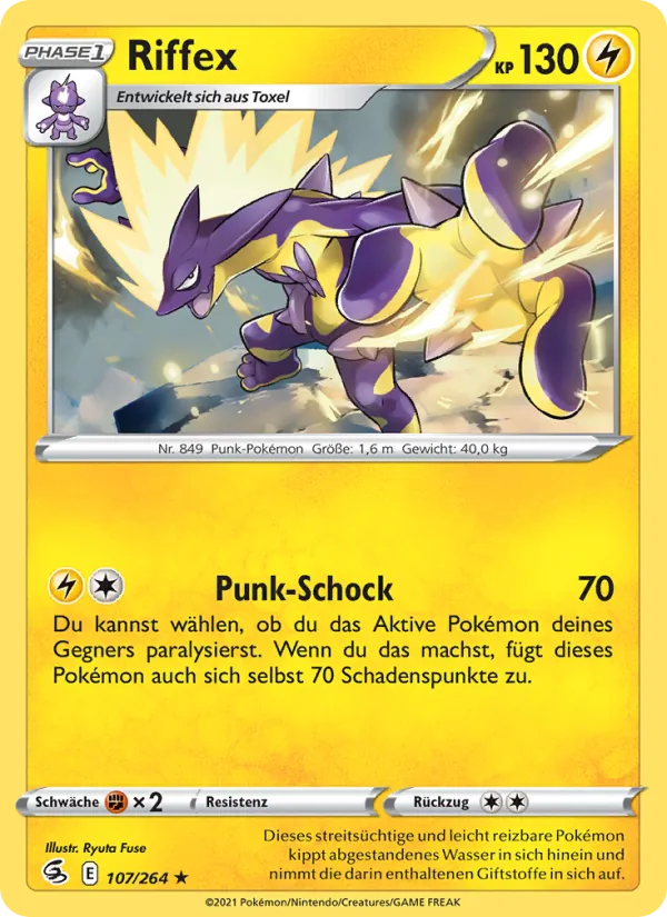 Riffex, Fusions Angriff 107