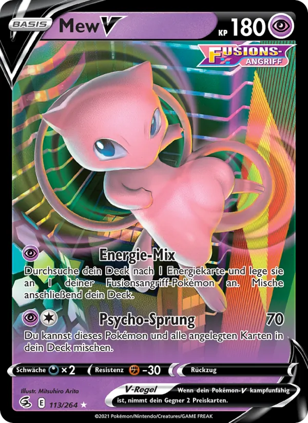 Mew V, Fusions Angriff 113