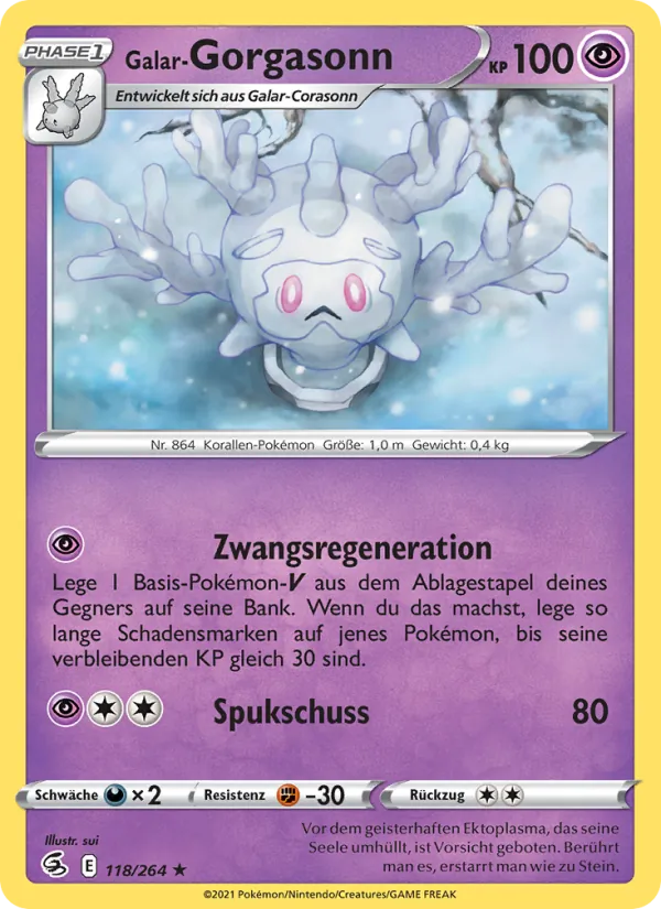 Galar-Gorgasonn, Fusions Angriff 118