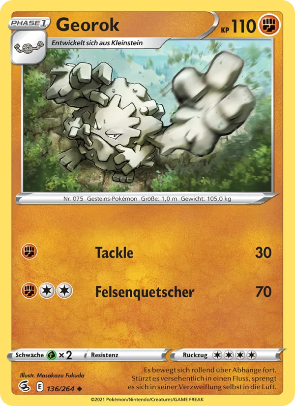 Georok, Fusions Angriff 136