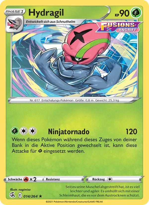 Hydragil, Fusions Angriff 14
